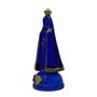 Imagem de Nossa Senhora Aparecida Azul em Acrílico sem Base - 11 cm