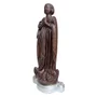 Imagem de Nossa Senhora Aparecida Cabelo Curto com Base de Resina Nacional - 36 cm
