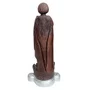 Imagem de Nossa Senhora Aparecida Cabelo Curto com Base de Resina Nacional - 36 cm
