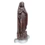 Imagem de Nossa Senhora Aparecida Cabelo Longo com Base de Resina Nacional - 36 cm