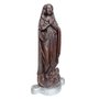 Imagem de Nossa Senhora Aparecida Cabelo Longo com Base de Resina Nacional - 36 cm