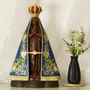 Imagem de Nossa Senhora Aparecida de Resina Nacional - 38 cm