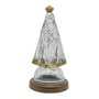 Imagem de Nossa Senhora Aparecida em Acrílico com Base - 12 cm