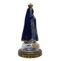 Imagem de Nossa Senhora Aparecida em Acrílico e Manto - 12 cm