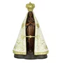 Imagem de Nossa Senhora Aparecida Manto Marfim - 15 cm