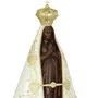 Imagem de Nossa Senhora Aparecida Marfim de Resina Nacional - 30 cm