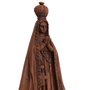 Imagem de Nossa Senhora Aparecida Resina Efeito Madeira - 30 cm