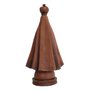 Imagem de Nossa Senhora Aparecida Resina Efeito Madeira - 30 cm