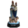Imagem de Nossa Senhora da Cabeça de Resina Nacional - 12 cm