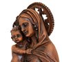 Imagem de Nossa Senhora da Divina Providência Resina Efeito Madeira - 30 cm