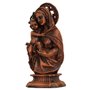 Imagem de Nossa Senhora da Divina Providência Resina Efeito Madeira - 30 cm