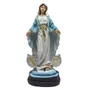 Imagem de Nossa Senhora da Medalha Milagrosa de Resina Nacional - 10,5 cm