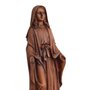 Imagem de Nossa Senhora das Graças de Resina Efeito Madeira - 20 cm