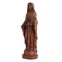 Imagem de Nossa Senhora das Graças de Resina Efeito Madeira - 20 cm