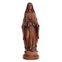 Imagem de Nossa Senhora das Graças de Resina Efeito Madeira - 20 cm