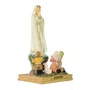Imagem de Nossa Senhora de Fátima com Pastores de Resina Importada - 22 cm
