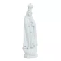 Imagem de Nossa Senhora de Fátima de Mármore Branco Strass - 25 cm