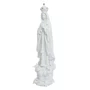 Imagem de Nossa Senhora de Fátima de Mármore Branco Strass - 42 cm