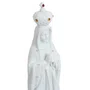 Imagem de Nossa Senhora de Fátima de Mármore Branco Strass - 42 cm