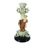Imagem de Nossa Senhora do Carmo com Porta Vela Resina Importada - 23 cm