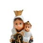 Imagem de Nossa Senhora do Carmo Infantil Resina Nacional - 9 cm