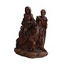 Imagem de Nossa Senhora do Desterro Resina Efeito Madeira - 12 cm