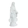 Imagem de Nossa Senhora Medalha Milagrosa de Mármore Branco Strass - 40 cm
