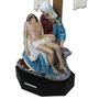 Imagem de Nossa Senhora Pietá de Resina com Cruz de Madeira - 85 cm