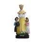 Imagem de Nossa Senhora Salette com Crianças de Resina Nacional - 15 cm