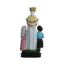 Imagem de Nossa Senhora Salette com Crianças de Resina Nacional - 15 cm