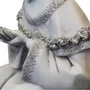 Imagem de Nossa Senhora Salette Sentada de Mármore - 105 cm 