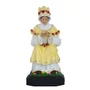 Imagem de Nossa Senhora Salette Sentada de Resina Nacional - 105 cm