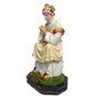 Imagem de Nossa Senhora Salette Sentada de Resina Nacional - 16 cm