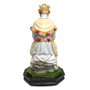 Imagem de Nossa Senhora Salette Sentada de Resina Nacional - 16 cm