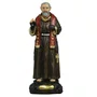 Imagem de Padre Pio de Resina Nacional - 12 cm