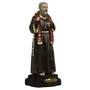 Imagem de Padre Pio de Resina Nacional - 12 cm