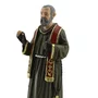 Imagem de Padre Pio de Resina Nacional - 20 cm