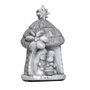 Imagem de Sagrada Família com Gruta de Mármore - 9,5 cm