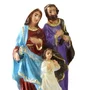 Imagem de Sagrada Família de Resina Nacional - 11 cm