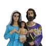 Imagem de Sagrada Família de Resina Nacional - 16 cm