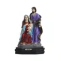 Imagem de Sagrada Família Maria Sentada de Resina Nacional - 15 cm