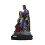Imagem de Sagrada Família Maria Sentada de Resina Nacional - 15 cm