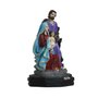 Imagem de Sagrada Família Maria Sentada de Resina Nacional - 15 cm
