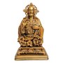 Imagem de Mesa Sagrado Coração de Jesus em Mármore com Pintura em Bronze - 22 cm
