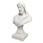 Imagem de Sagrado Coração de Jesus Busto em Mármore Natural - 27 cm