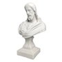 Imagem de Sagrado Coração de Jesus Busto em Mármore Natural - 27 cm