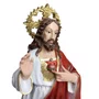 Imagem de Sagrado Coração de Jesus de Resina Nacional - 40 cm