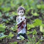 Imagem de Sagrado Coração de Jesus Infantil de Resina Nacional - 8 cm