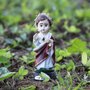 Imagem de Sagrado Coração de Jesus Infantil de Resina Nacional - 8 cm