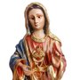 Imagem de Sagrado Coração de Maria de Resina Nacional - 63 cm